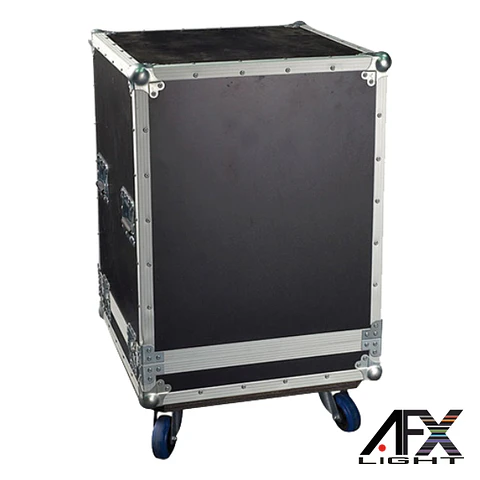 MALA TRANSPORTE DJ P/ 2MOVING HEAD LMH460Z RODAS AFXLIGHT