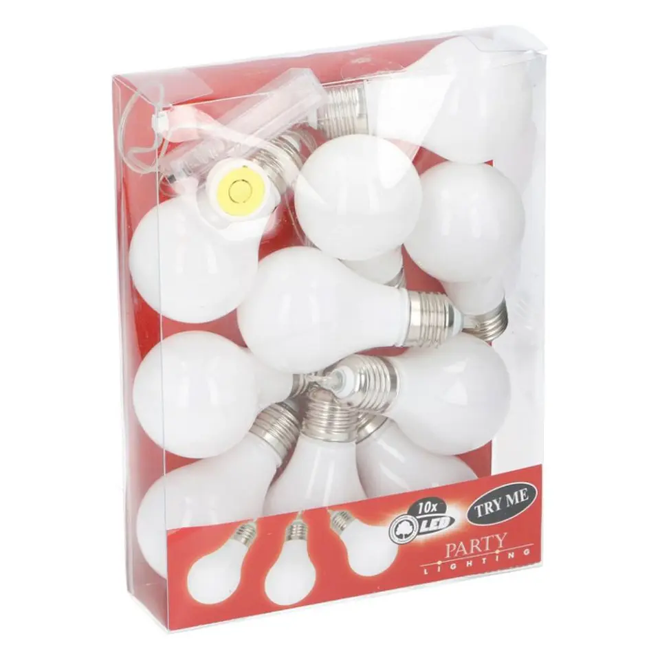 Corrente de Iluminação C/ 10 Lâmpadas E27 165cm 1