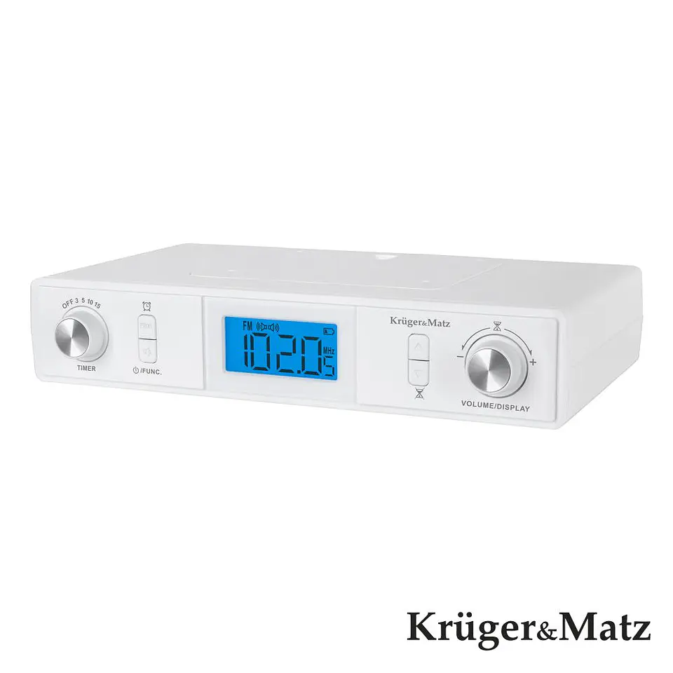 Relógio Despertador FM e Bluetooth V2.1+EDR  KRUGER MATZ 1