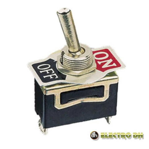 INTERRUPTOR ALAVANCA UNIPOLAR ON-OFF 10A / 250V EDH