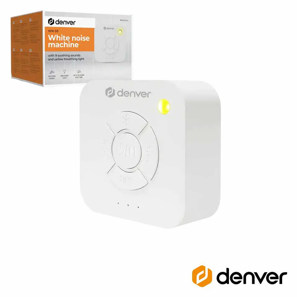 Dispositivo de Ruído Branco C/ 9 Sons Naturais DENVER 1
