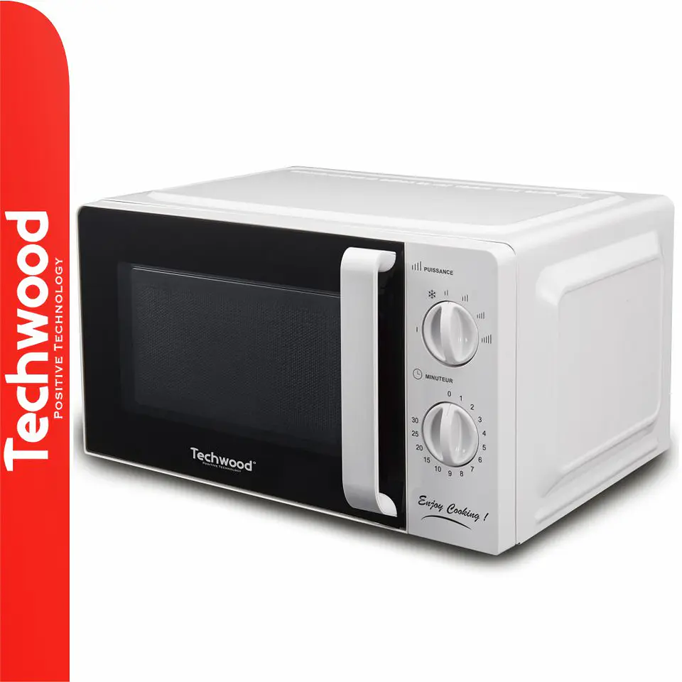 Microondas Branco 20 Litros 700W TECHWOOD 1