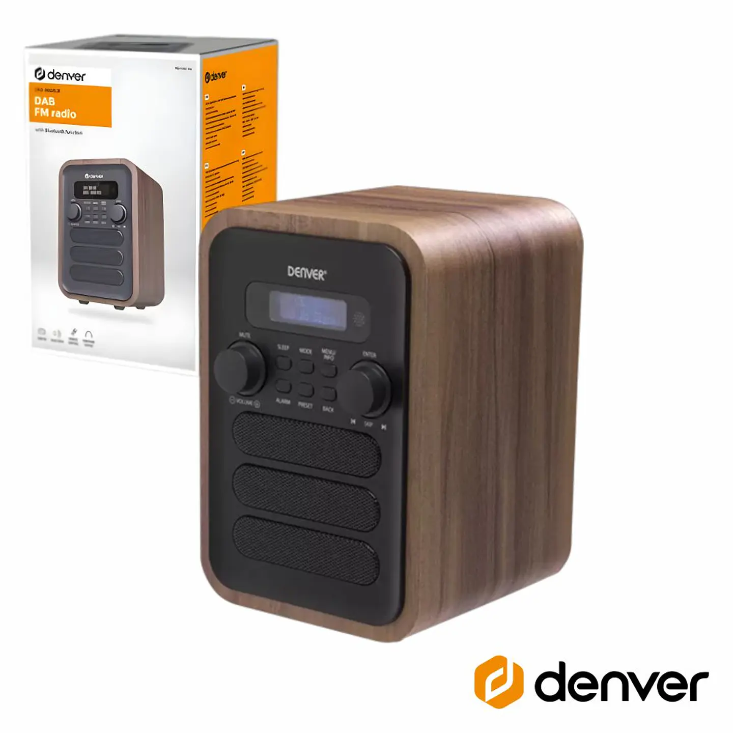 Rádio FM Bluetooth DENVER 1