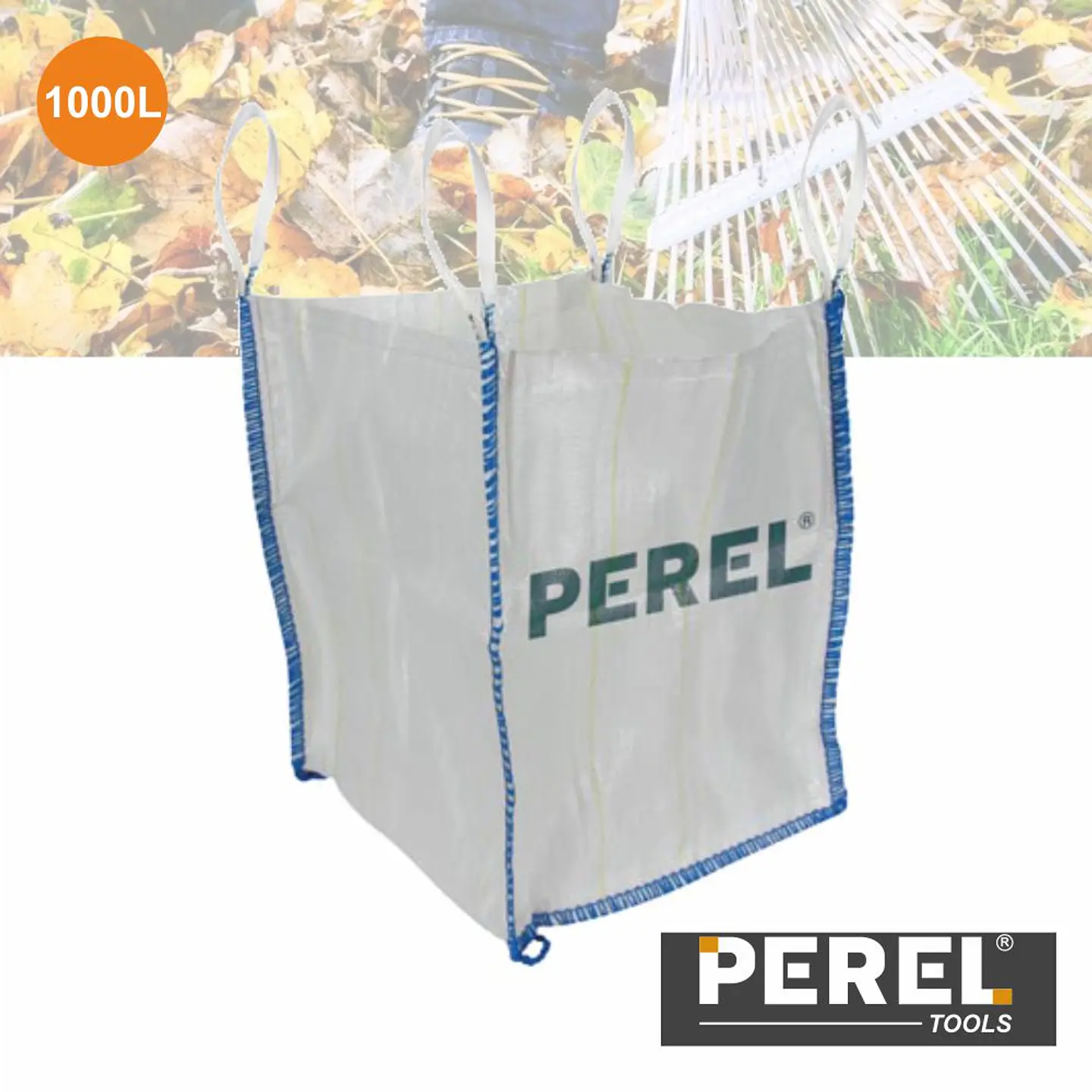 SACO P/ ENTULHO POLIPROPILENO 1000L 30CM PROTEÇÃO UV PEREL 1