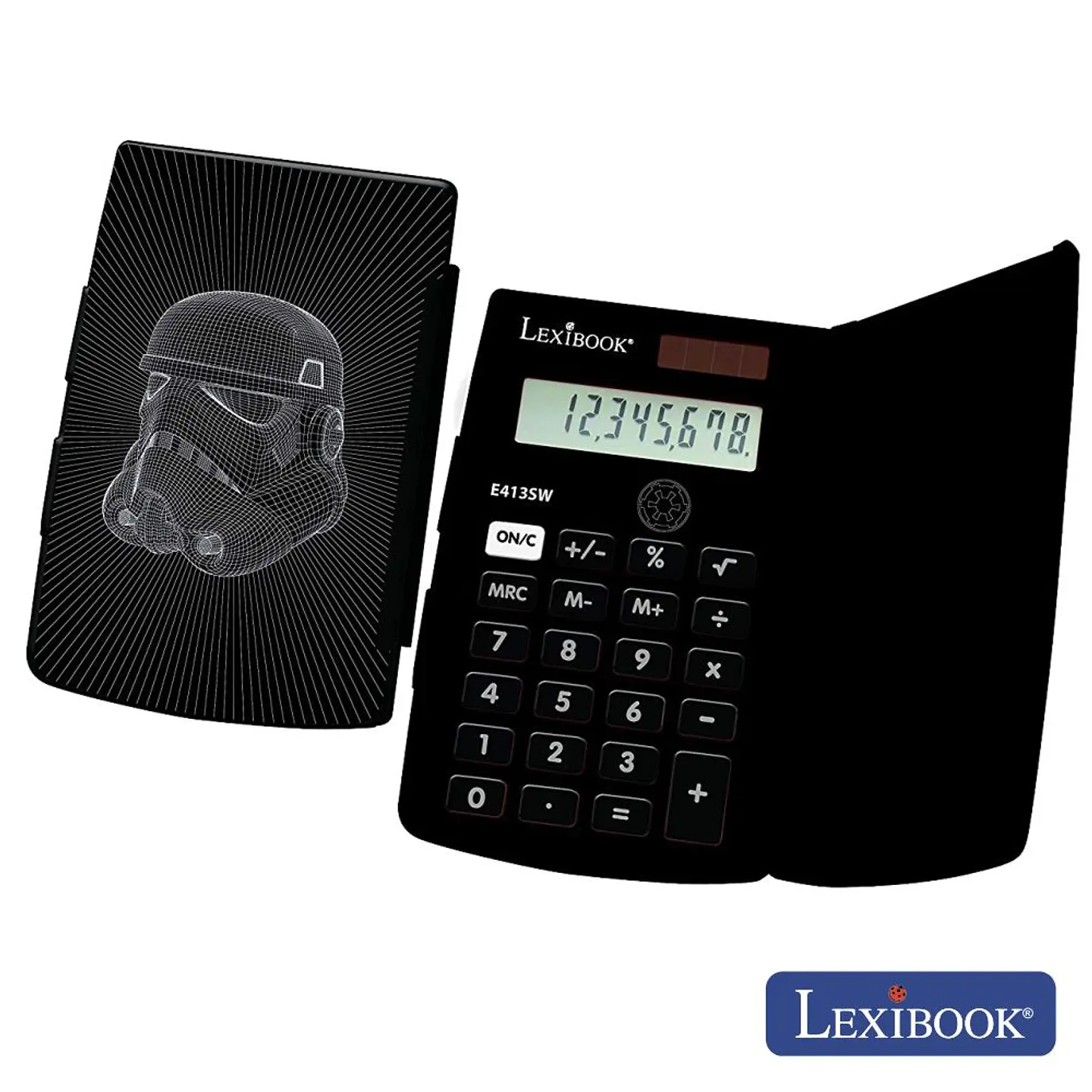 MÁQUINA CALCULADORA 8 DÍGITOS SOLAR STAR WARS LEXIBOOK 1