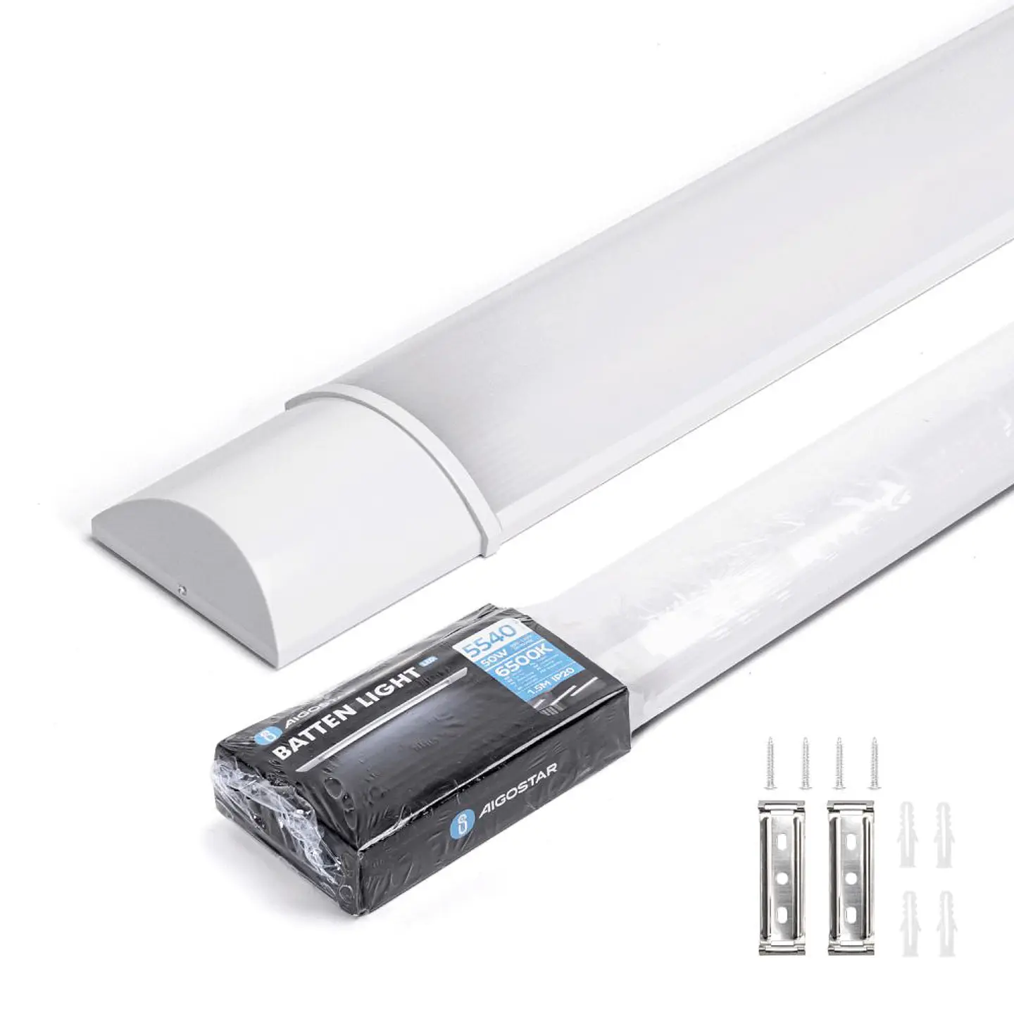 Armadura LED Batten Slim 50W 150cm IP20 6500K 5540lm 1