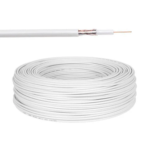 Cabo Coaxial 75 Ohm RG59 Branco