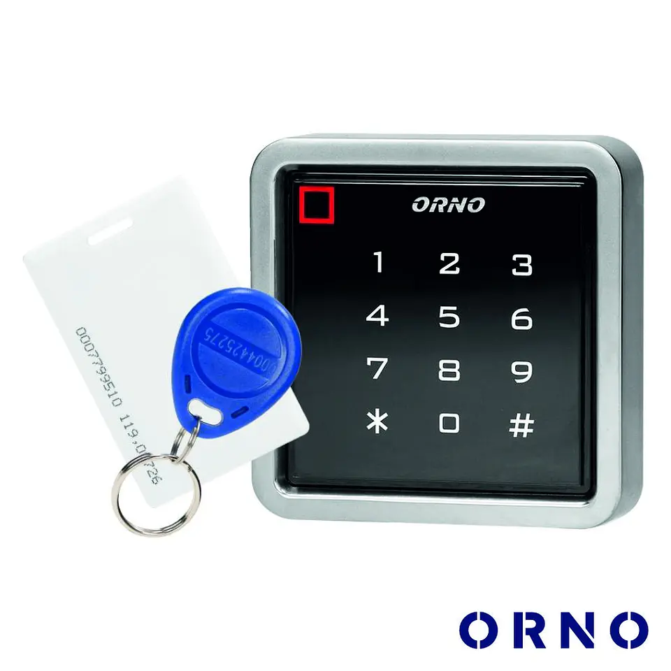 Leitor RFID Tátil C/ Código PIN ORNO 1