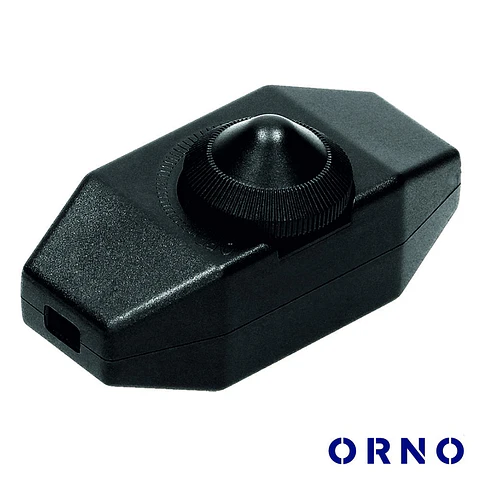 Regulador De Luz Dimmer 230V 80W Preto ORNO