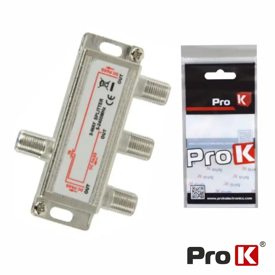 Repartidor Fichas F C/3 Vias 2250mhz PROK 1