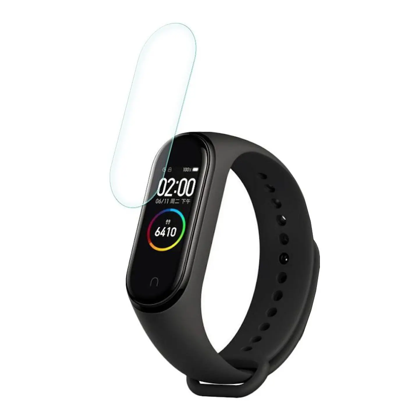 Película Vidro Temperado P/ Xiaomi Mi Band 5/6 1