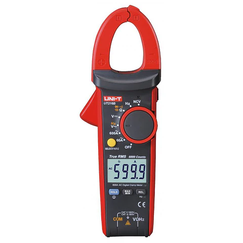 Pinça Amperimétrica Digital AC 750V/1000V True RMS UNI-T
