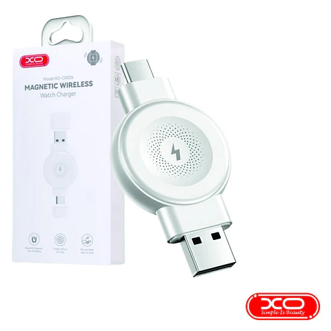 Carregador Por Indução P/ Apple Watch / Galaxy Watch XO