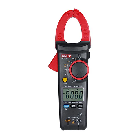 Pinça Amperimétrica Digital 3-5/6 AC/DC 600V UNI-T