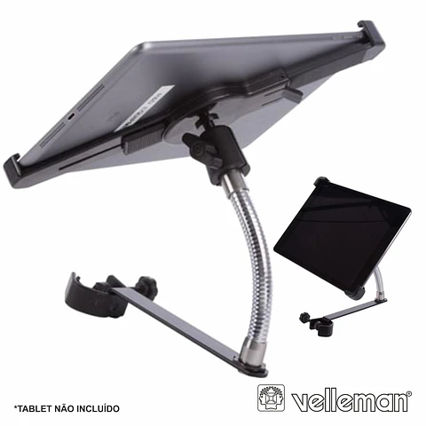 SUPORTE P/ TABLETS UNIVERSAL VELLEMAN