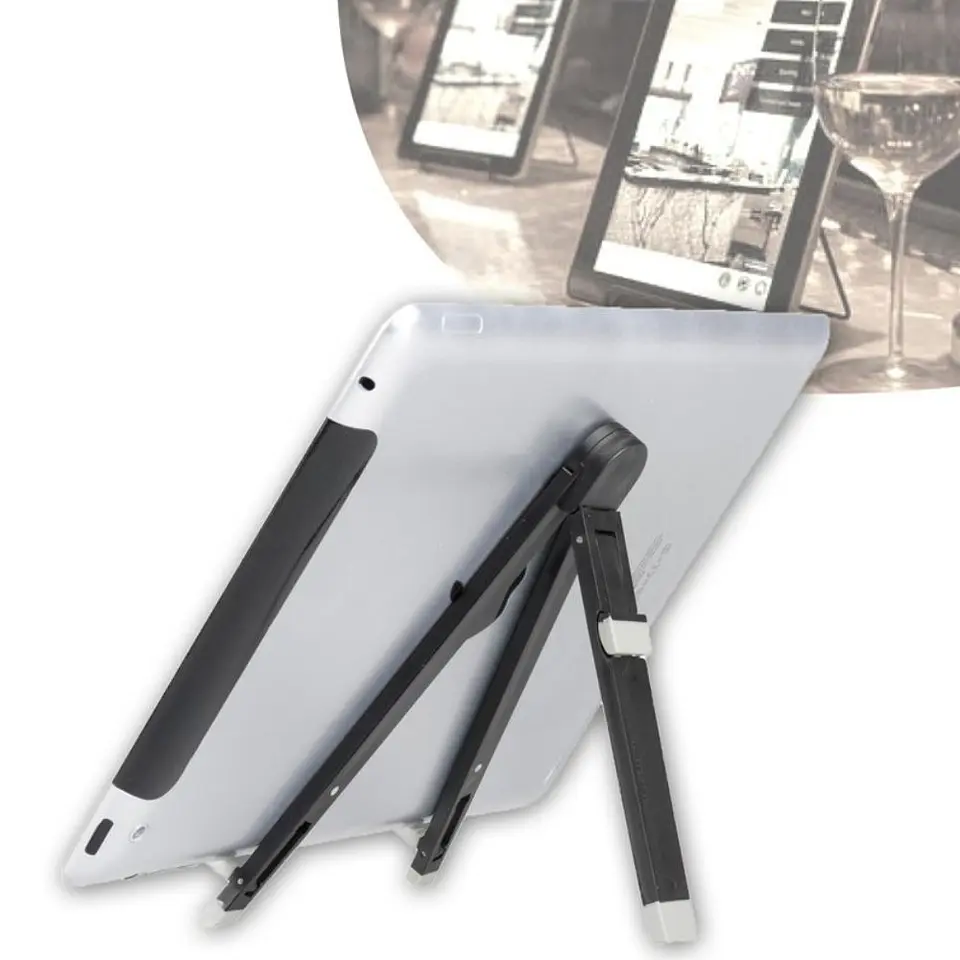 SUPORTE P/ TABLETS E iPAD TIPO MOLDURA AJUSTÁVEL 1