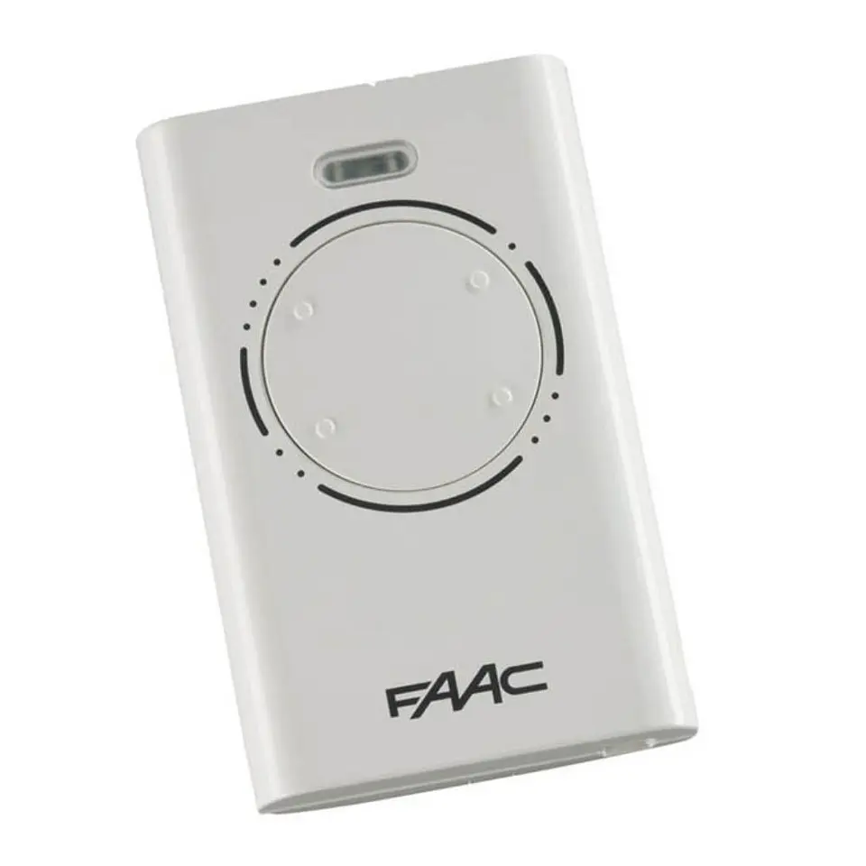 Comando Garagem 4 Canais Rolling Code 868.35MHz FAAC XT4 1