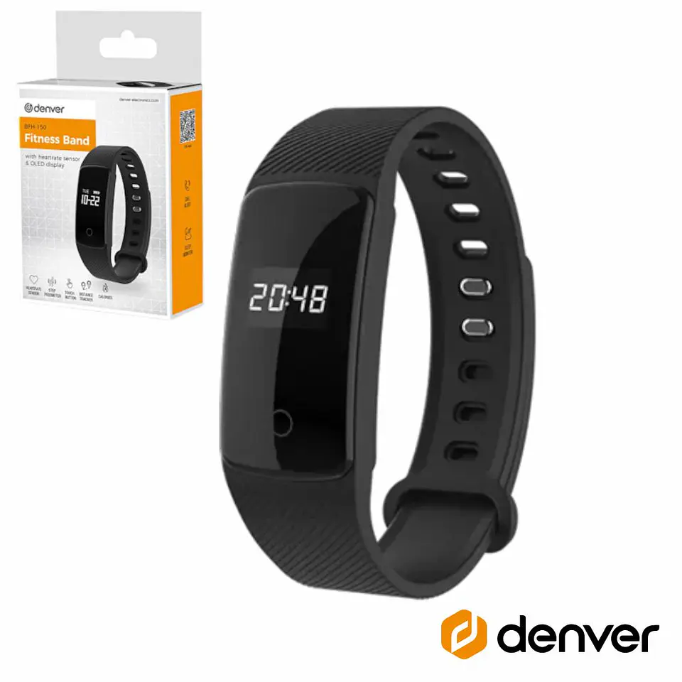 Smartband Multifunções Cardíaco Android IOS DENVER 1