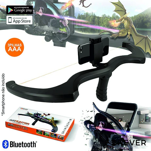 ARCO DE REALIDADE AUMENTADA P/ SMARTPHONE BT PILHAS