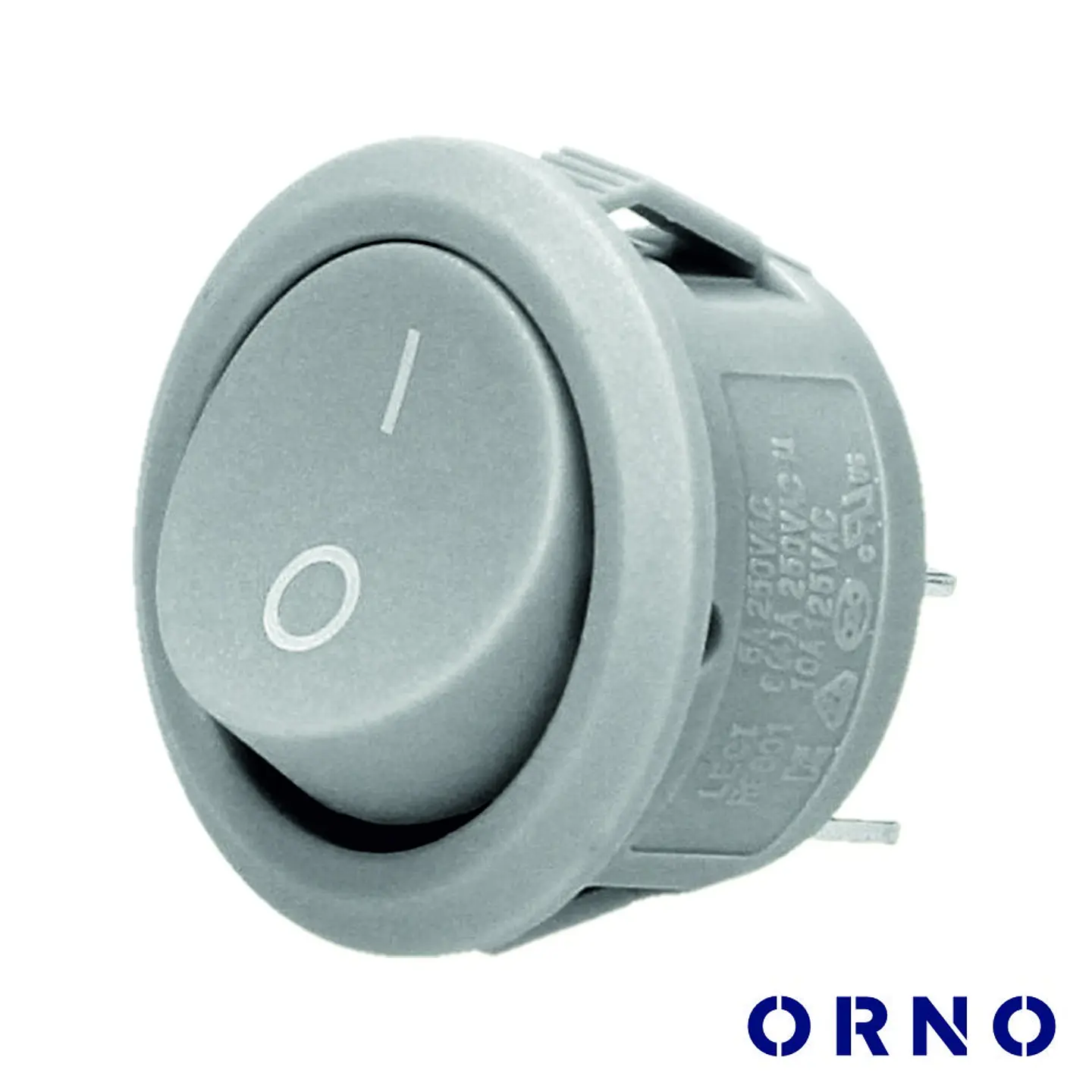 Interruptor Basculante On-Off Cinza ORNO 1