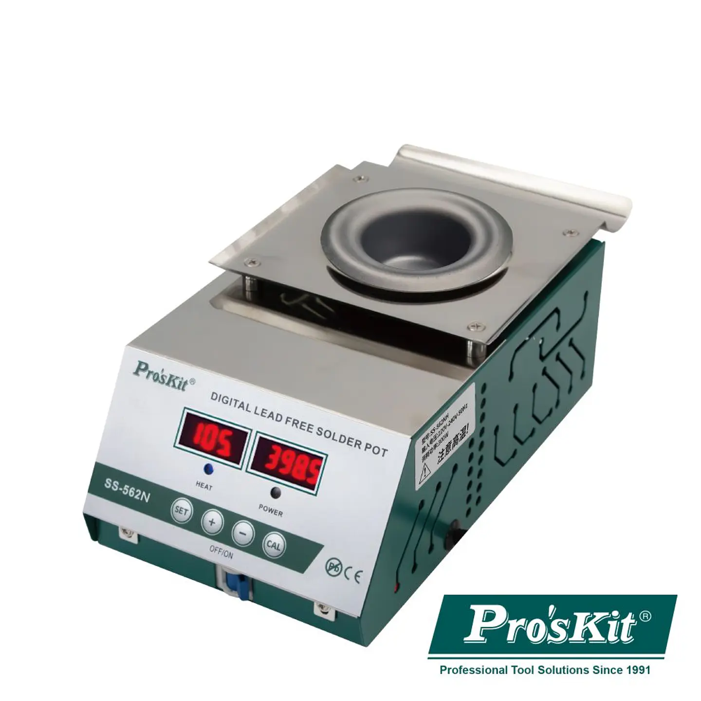 Cadinho P/ Aquecimento de Solda 300W 600ºC PROSKIT 1