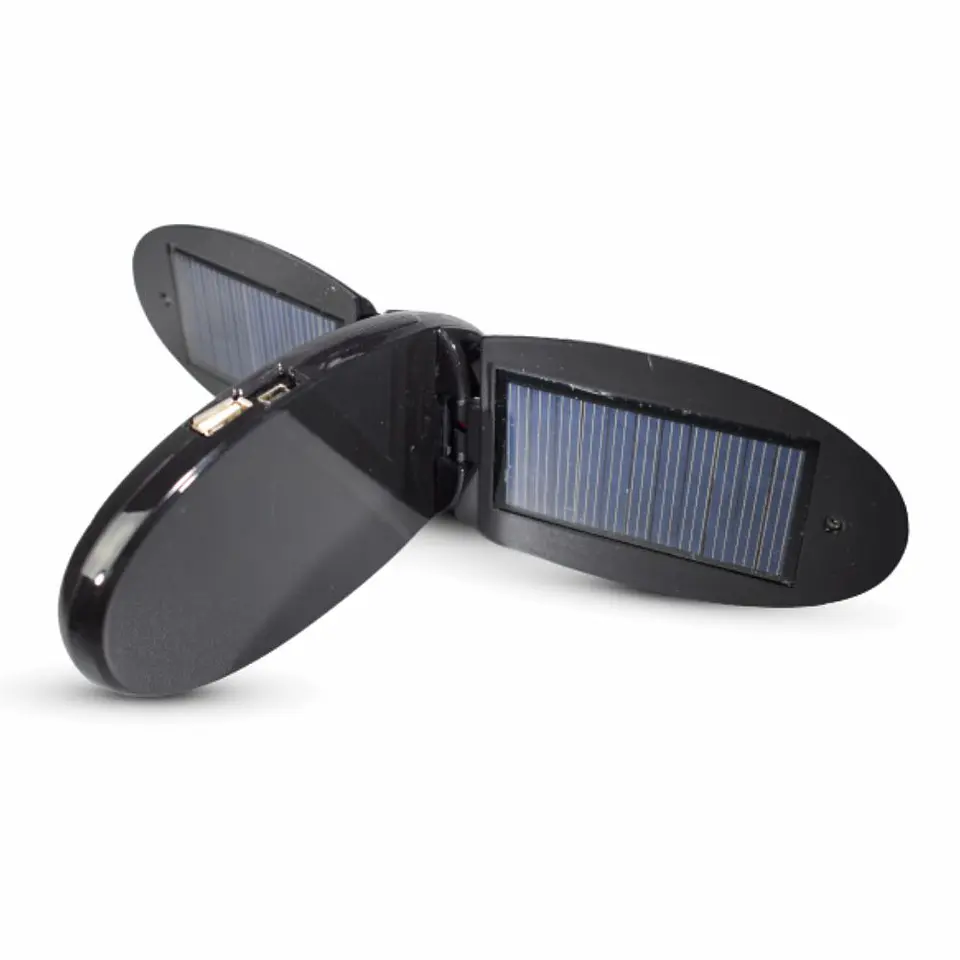 CARREGADOR SOLAR 1100MA 5V C/ 12 FICHAS E LCD USB A-SOLAR 1