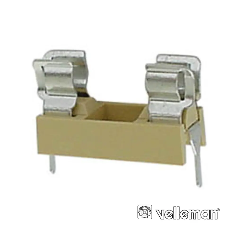 SUPORTE FUSÍVEIS 5X20MM P/ CI VELLEMAN 1