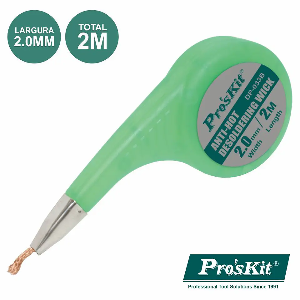 MALHA DESSOLDADORA 2MM 2M PROSKIT 1