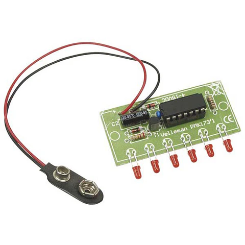KIT MINI CHASER DE 6 LEDS VELLEMAN