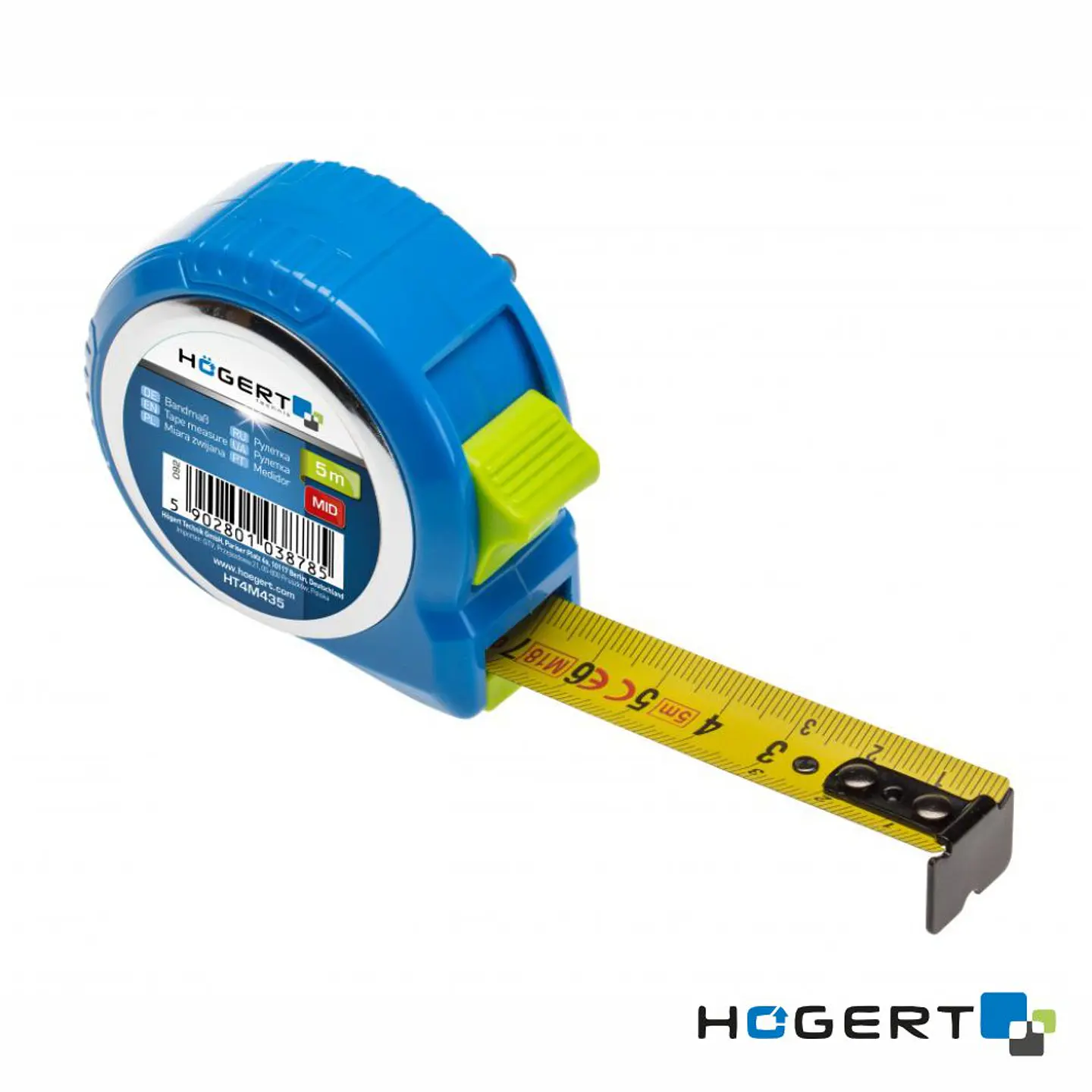 Fita Métrica 5m 25mm HOGERT 1