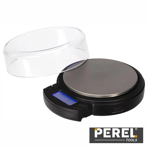 MINI BALANÇA PRECISÃO DIGITAL 500G / 0.1G PEREL