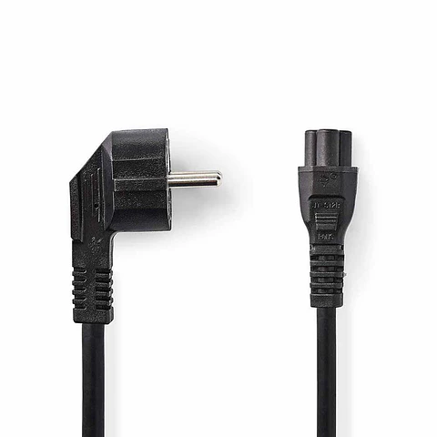 Cabo de Alimentação IEC-320-C5 3m Preto