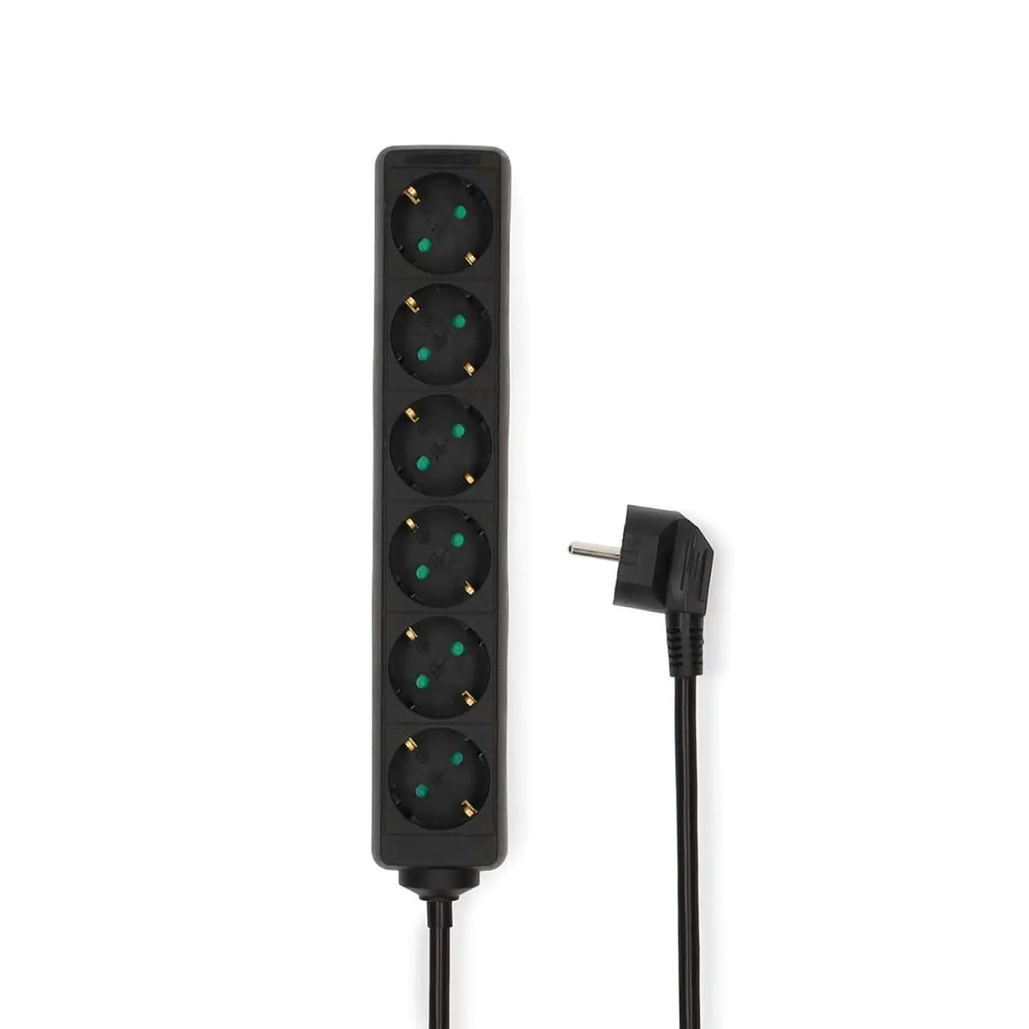 Tomada Elétrica c/ 6 Saídas Interruptor Proteção 3m NEDIS 1