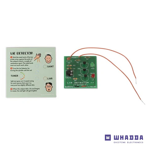 Mini Kit Detetor de Mentiras MadLab WHADDA
