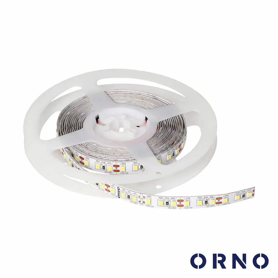 Fita 600 LEDS 2835 3000K 12V 9.6W/m 5m IP20 ORNO 1