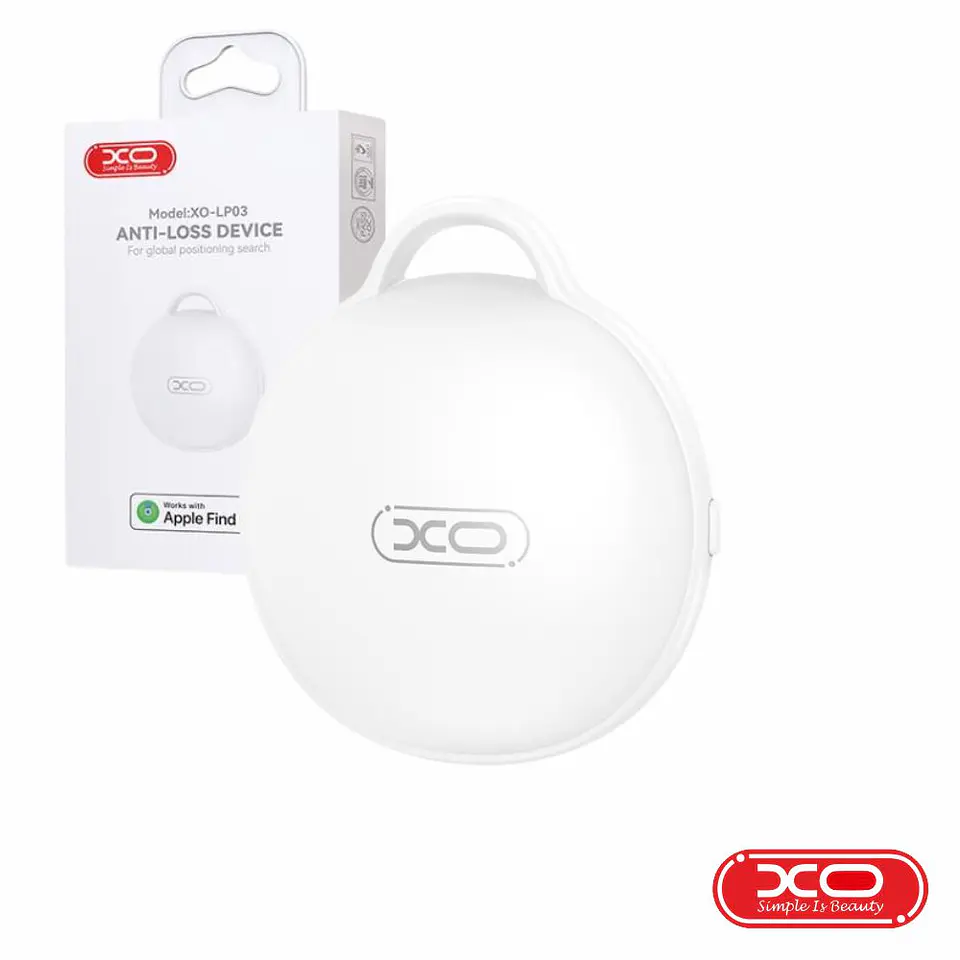 Localizador Bluetooth 2 Vias p/ Apple IOS Branco XO 1