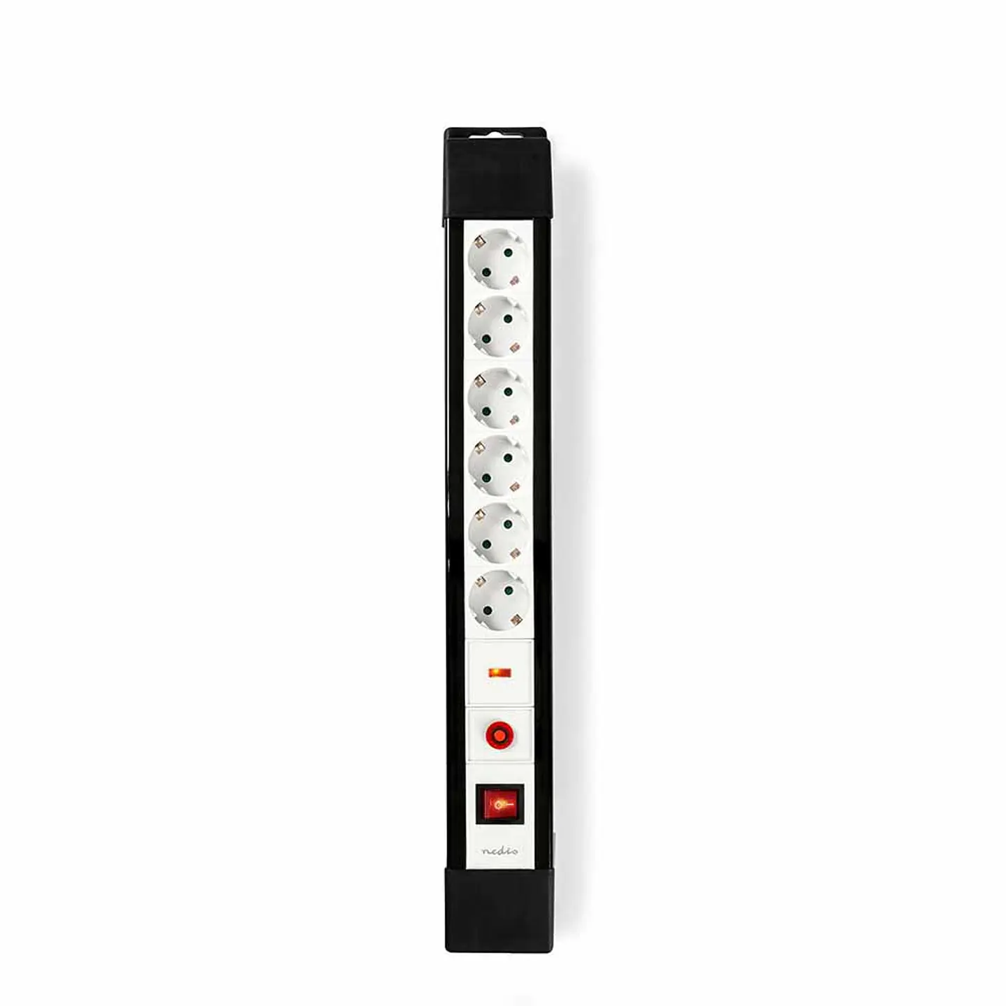 Tomada Elétrica 6x Schuko C/ Interruptor 3m 1