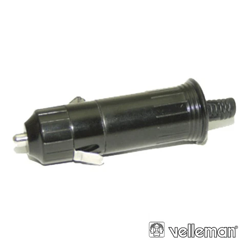 FICHA ISQUEIRO MACHO S/ FUSÍVEL VELLEMAN