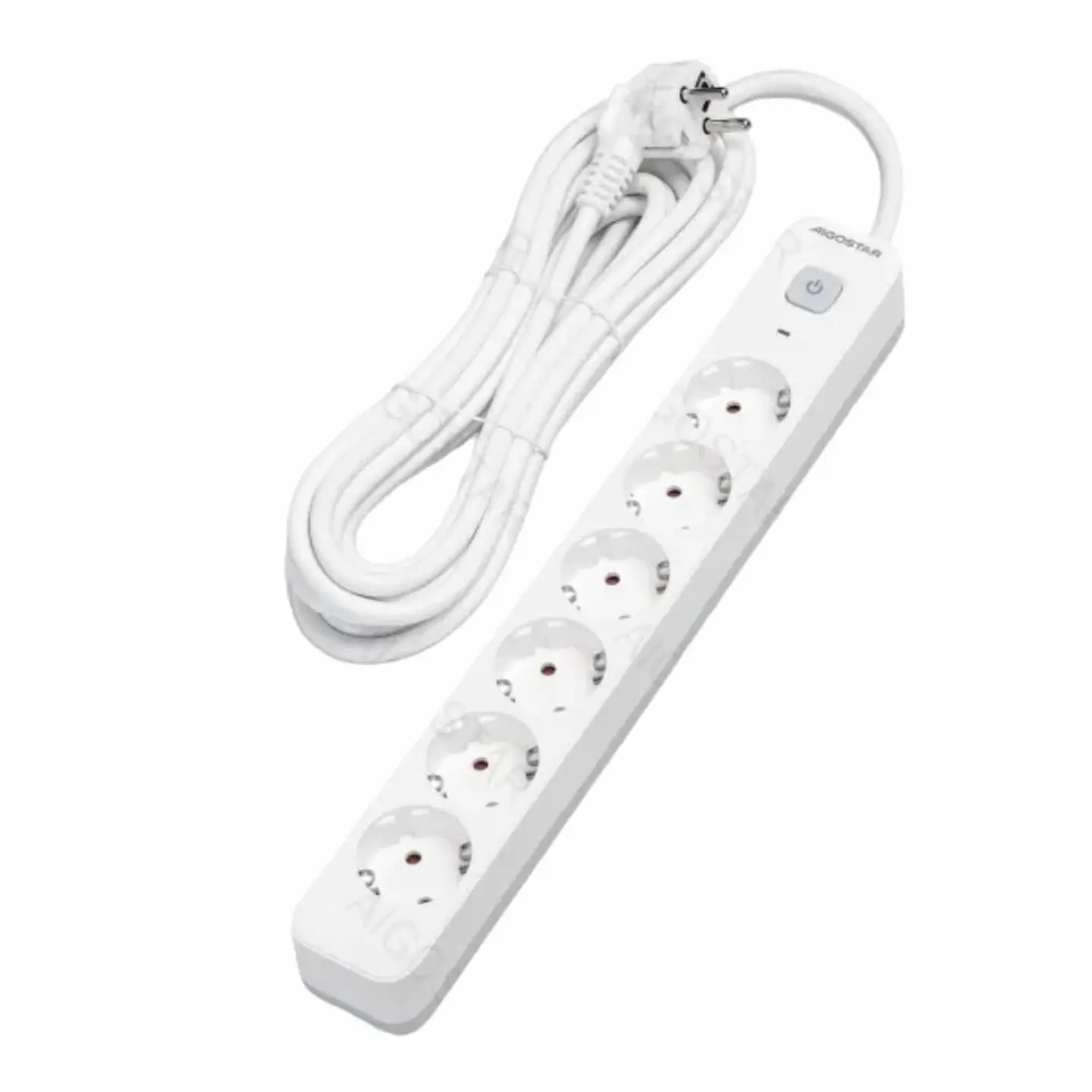 Tomada Elétrica C/ 6 Saídas C/ Interruptor 5m 1