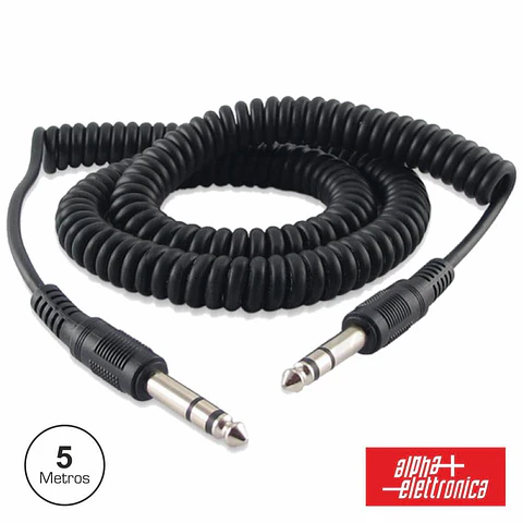 CABO JACK 6.35MM MACHO / MACHO 5M ST BLISTER