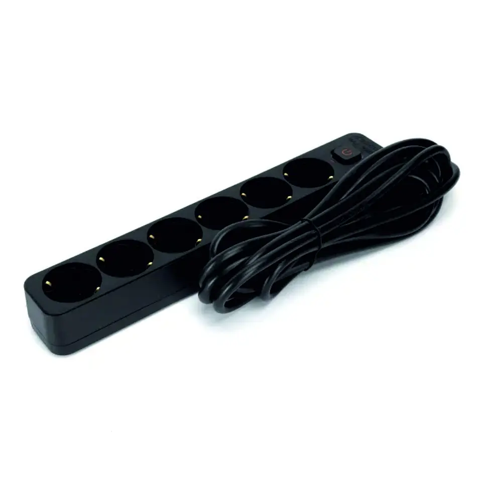 Tomada Elétrica C/ 6 Saídas C/ Interruptor 3m 3G1.5 1