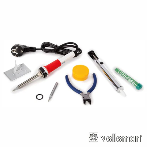 KIT FERRAMENTAS P/ SOLDADURA VELLEMAN