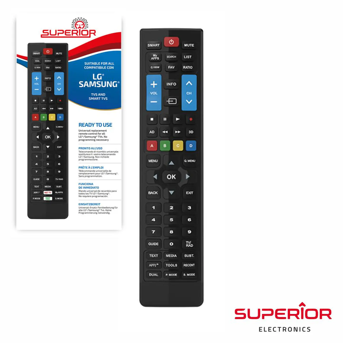 TELECOMANDO UNIVERSAL LCD/LED SAMSUNG / LG SMART TV 1