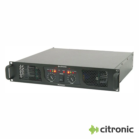 Amplificador Áudio Profissional 19" 3600W CITRONIC