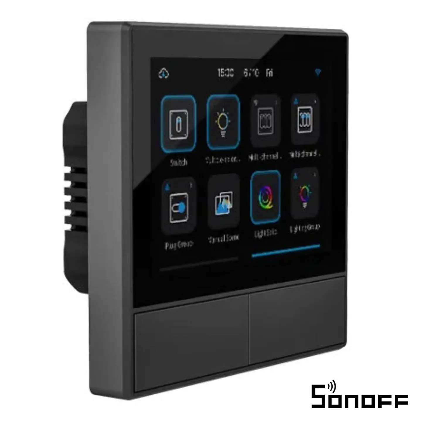 Ecrã Inteligente HMI WiFi Tátil C/ Interruptor SONOFF 1