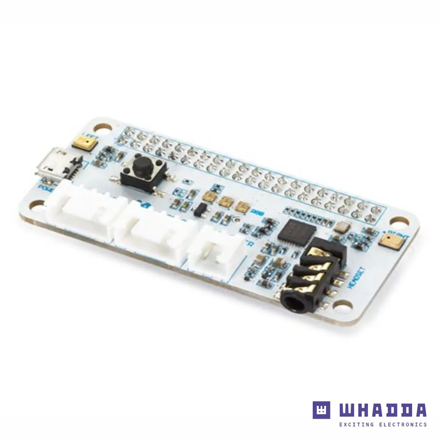 Placa de Desenvolvimento ReSpeaker C/ 2 Mic P/ Raspberry Pi 1