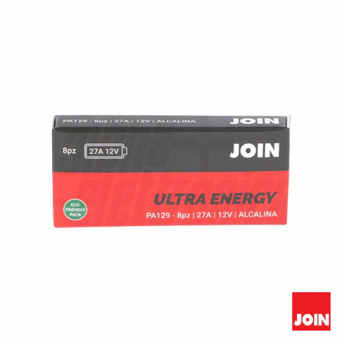 Pilha Alcalina A27/LR27A 12V Blister JOIN