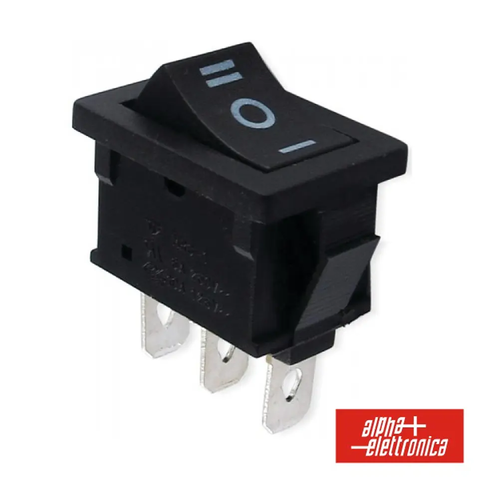 INTERRUPTOR BASCULANTE 6A-250V SPDT ON-OFF-ON 1