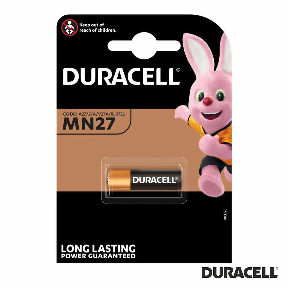 Pilha Alcalina MN27 12V Blister DURACELL 1