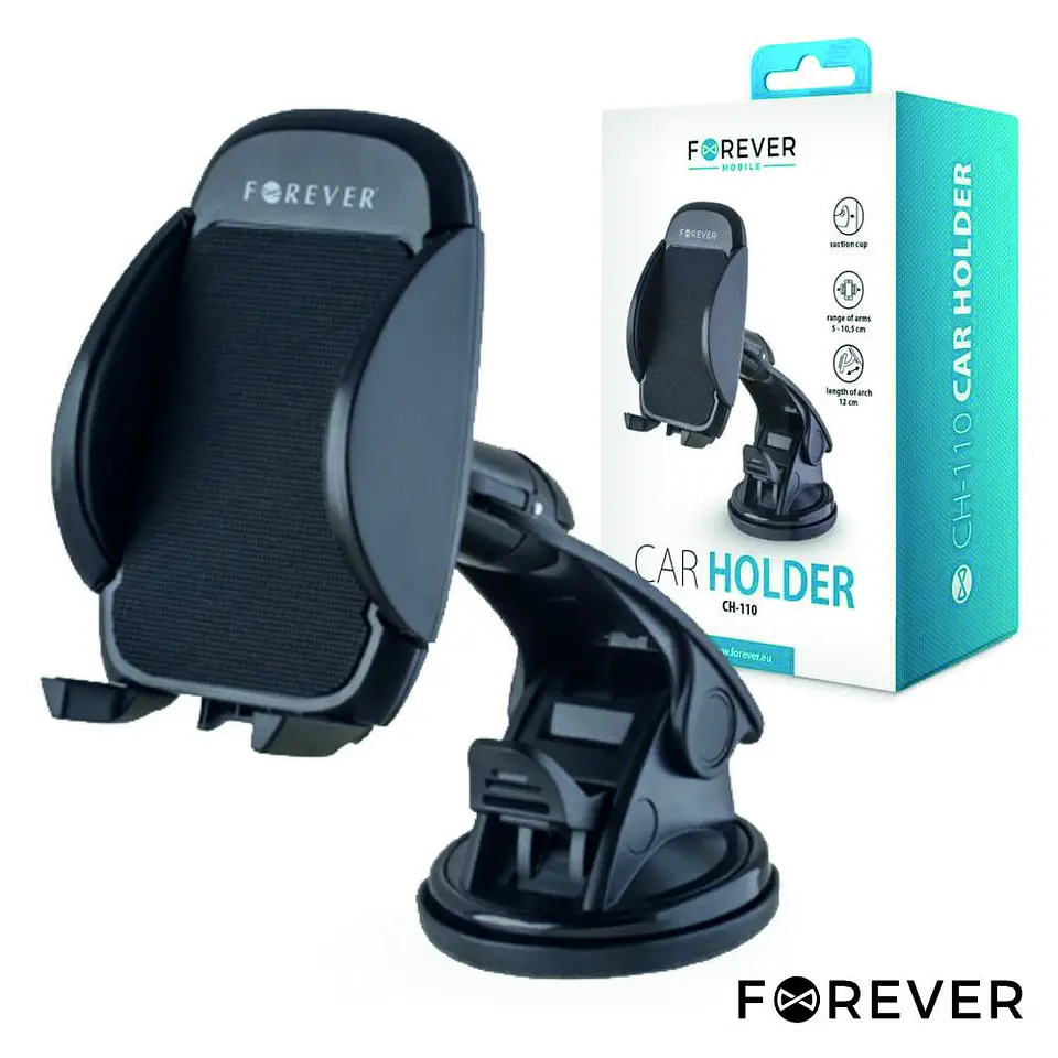 SUPORTE UNIVERSAL TELEMÓVEL/GPS C/ VENTOSA FOREVER 1